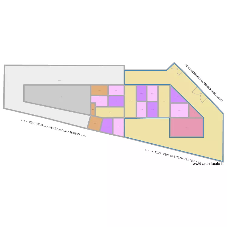 AK99 BROCANTE PARADIS 020124. Plan de 