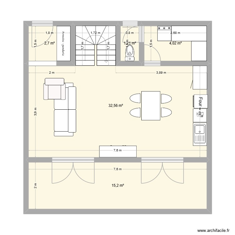 idee maison 2. Plan de 0 pièce et 0 m2