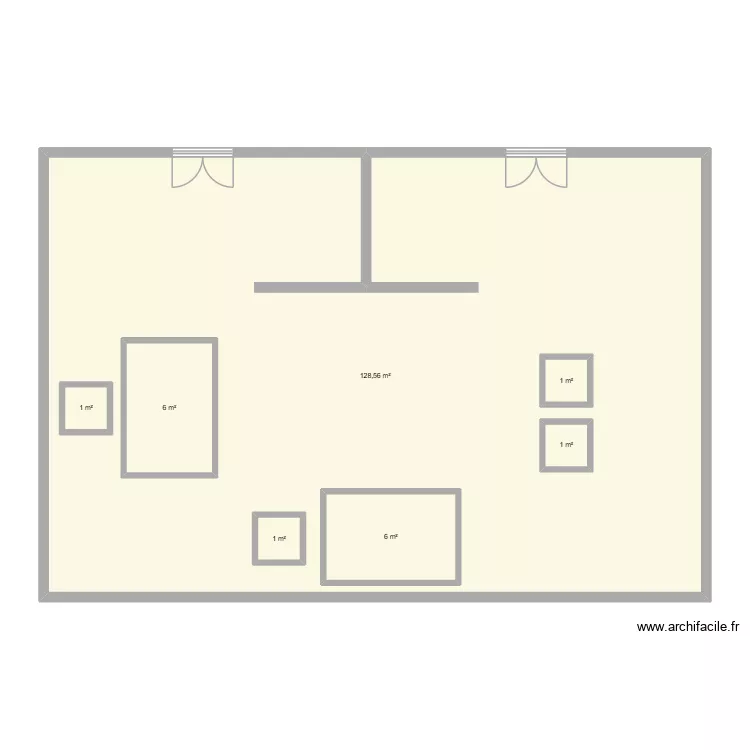 zone industrielle. Plan de 7 et 164 m² zone industrielle. Plan de 7 et 164 m²