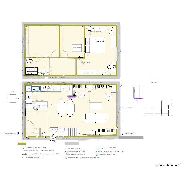 PLANS MAISON septembre 2025 12. Plan de 8 pièces et 189 m2