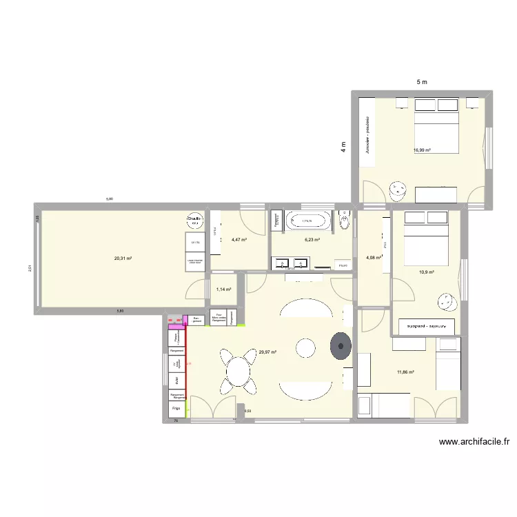 20/04 Maman. Plan de 