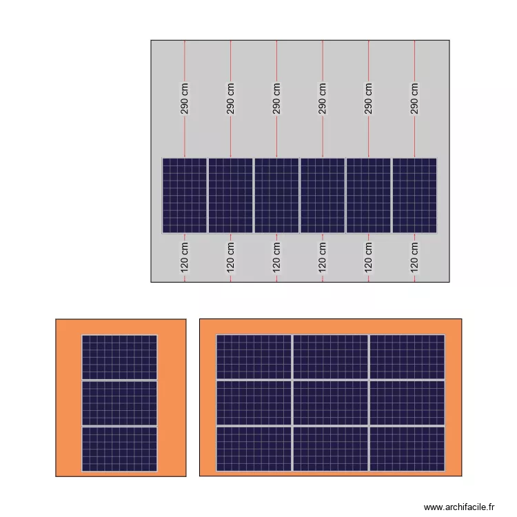 GD tuiles. Plan de GD tuiles. Plan de