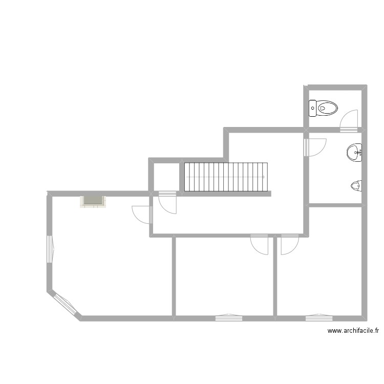 LNC - Appt 1 - R+1. Plan de 0 pièce et 0 m2