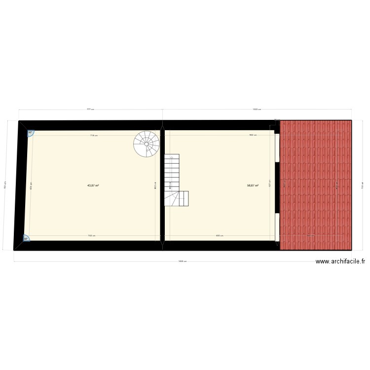 FADEL Niveau 2Mezzanine_MAJ 15 01 2024. Plan de 0 pièce et 0 m2