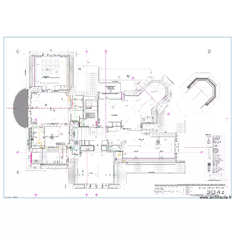 2 &eacute;me Bovenberg. Plan de 