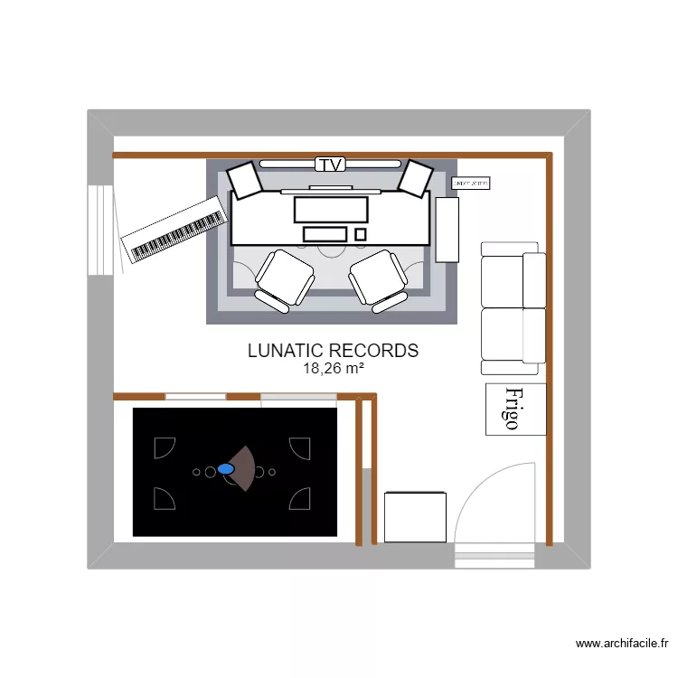 LUNATIC RECORDS. Plan de 