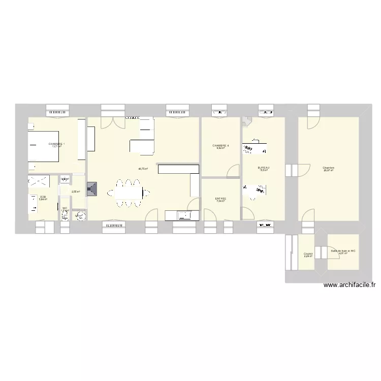 maison mailléf. Plan de maison mailléf. Plan de