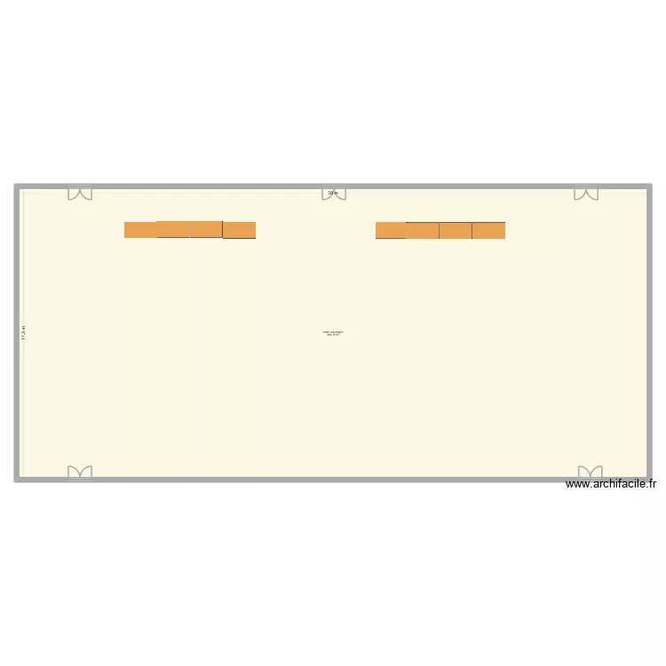 gymnase RTN 2026. Plan de 