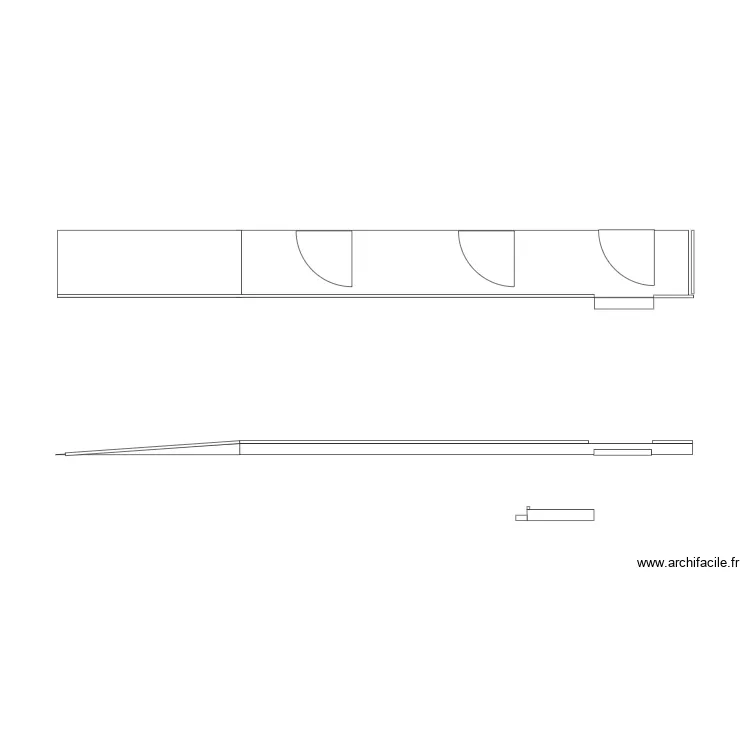 RAMPE CEZANNE. Plan de 