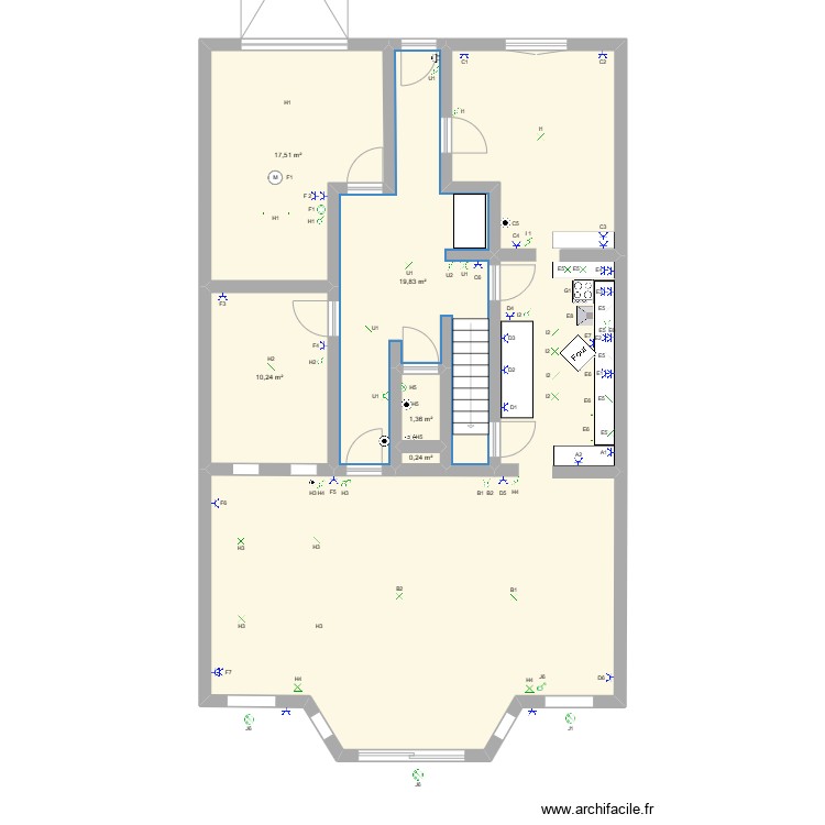 sterrebeek RDC. Plan de 0 pièce et 0 m2