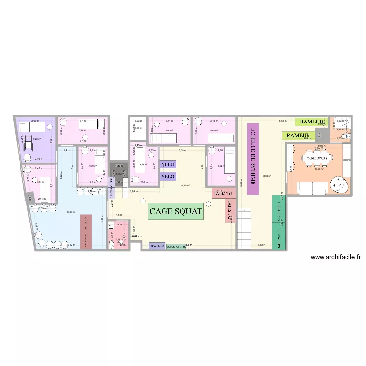 FONTENAY SOUS BOIS. Plan de 