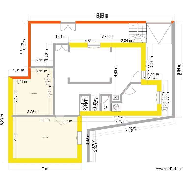 plan 2. Plan de 2 et 40 m² plan 2. Plan de 2 et 40 m²