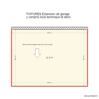 Toitures extension de garage