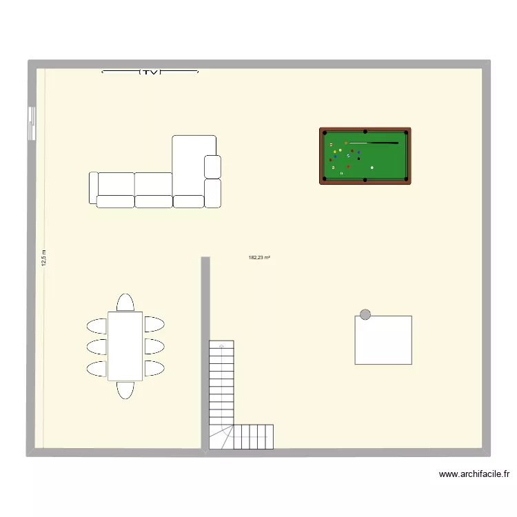 MA MAISON. Plan de 1 et 182 m² MA MAISON. Plan de 1 et 182 m²