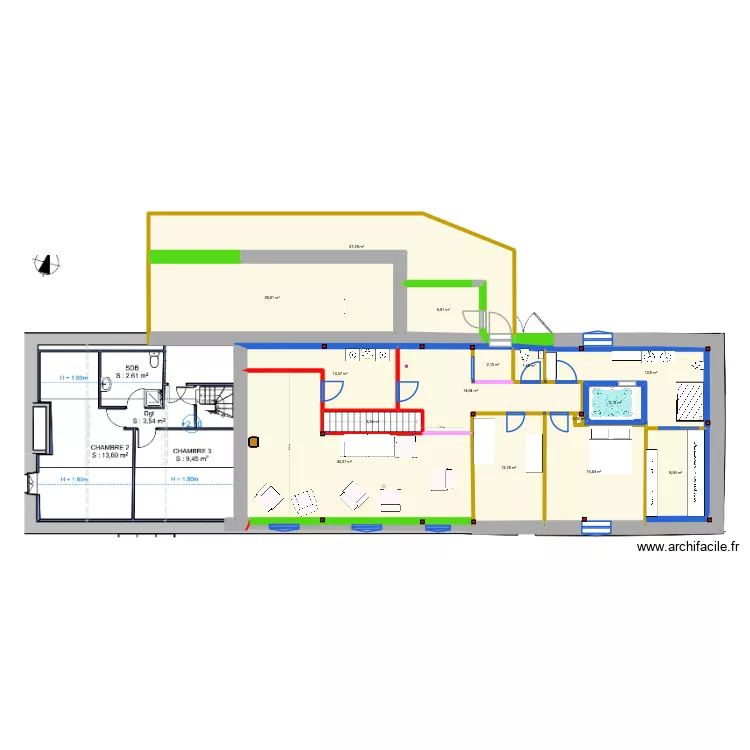 haut pc. Plan de 15 et 194 m² haut pc. Plan de 15 et 194 m²