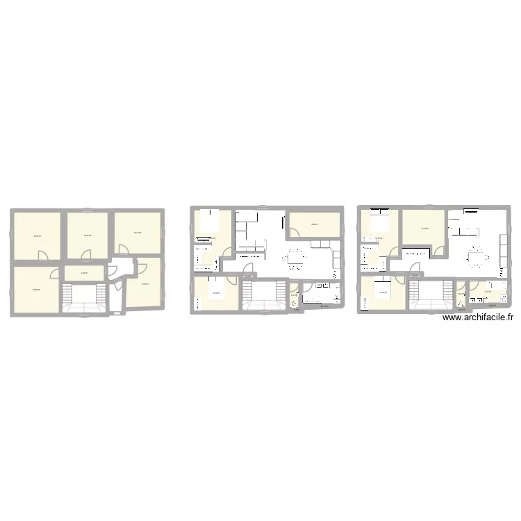 R+1 NORDHOUSE. Plan de 21  et 164 m²