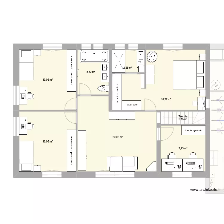 Maison plan 12. Plan de Maison plan 12. Plan de