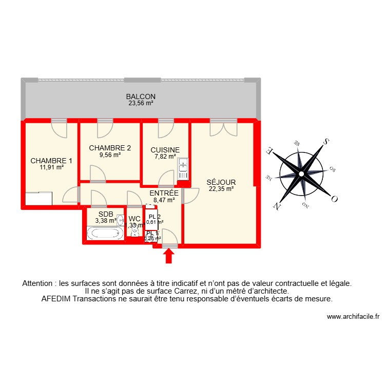 BI33406. Plan de 0 pièce et 0 m2