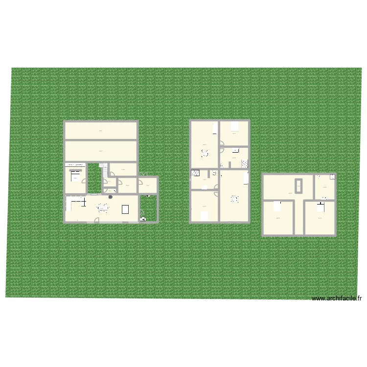 cr&eacute;ons. Plan de 21 pièces et 584 m²