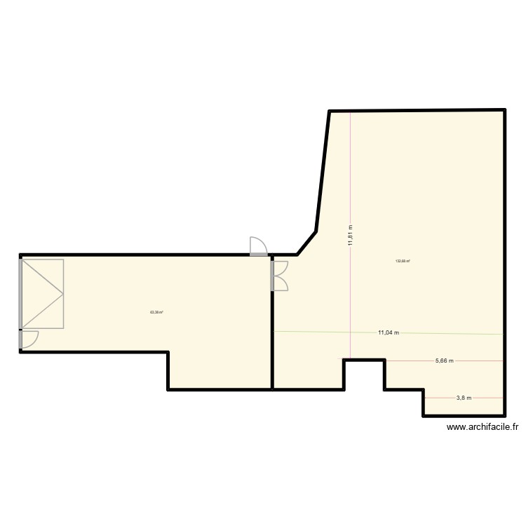 Libanai. Plan de 0 pièce et 0 m2 Libanai. Plan de 0 pièce et 0 m2