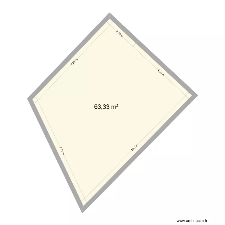 Cadastre Lespiault. Plan de 1 et 63 m² Cadastre Lespiault. Plan de 1 et 63 m²