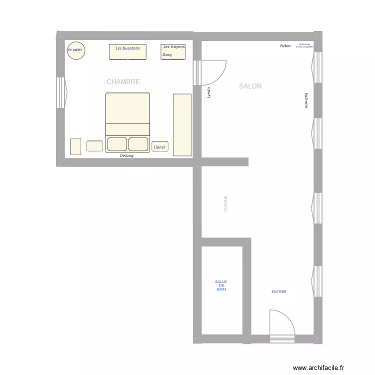 Plan appart Hauteville (Août 2026). Plan de Plan appart Hauteville (Août 2026). Plan de