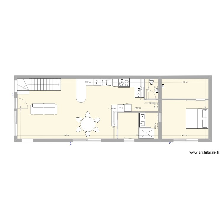 Villa 2 Extérieur RDC. Plan de 0 pièce et 0 m2