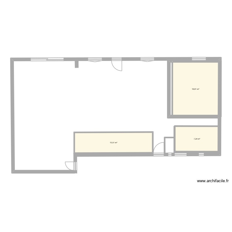 charl&egrave;ne. Plan de 0 pièce et 0 m2