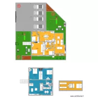 Plans r&eacute;am&eacute;nagements 2 T4 La Mothe