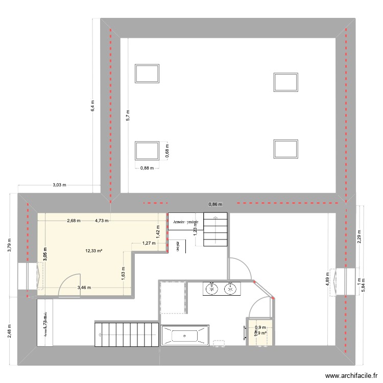 Etage 2. Plan de 0 pièce et 0 m2