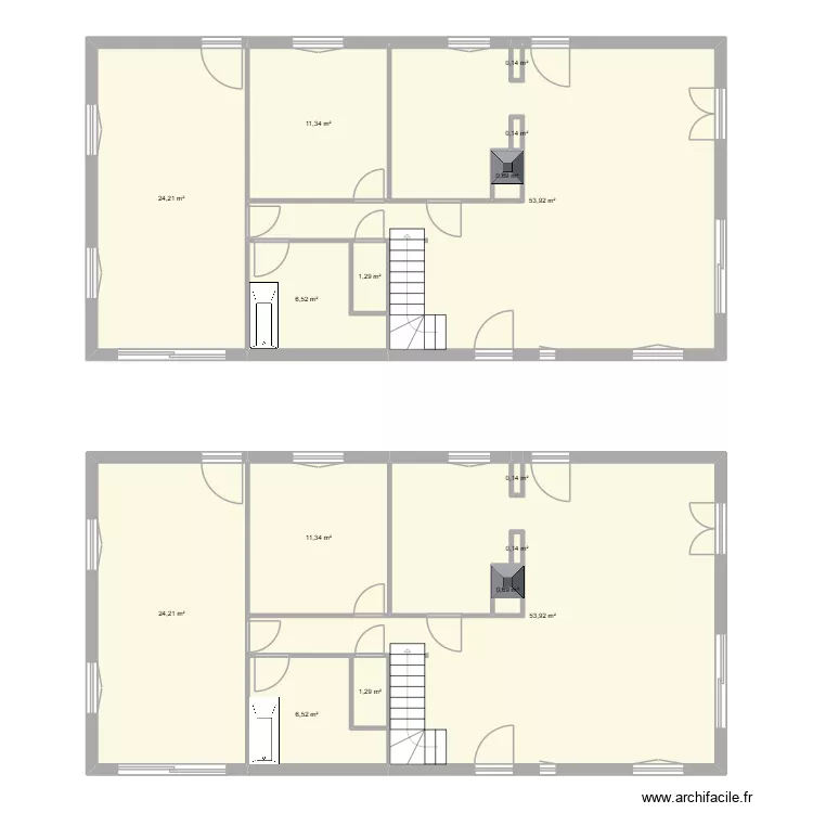 st georges R1. Plan de 