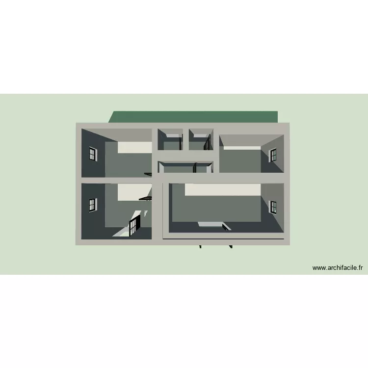 studio de 2 chambre dora. Plan de 11 Pièces et 32 m² studio de 2 chambre dora. Plan de 11 Pièces et 32 m²