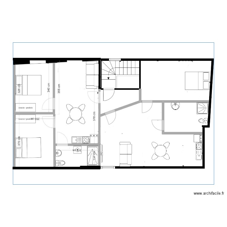 qzffqfe. Plan de 0 pièce et 0 m2