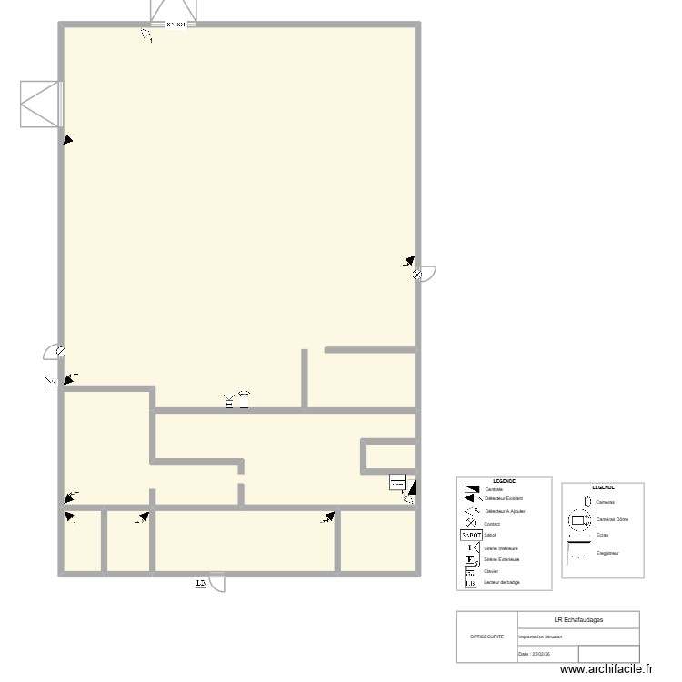 LR ECHAFFAUDAGES_20/02/26_PP_87_AL_VI. Plan de 0 pièce et 0 m2 LR ECHAFFAUDAGES_20/02/26_PP_87_AL_VI. Plan de 0 pièce et 0 m2