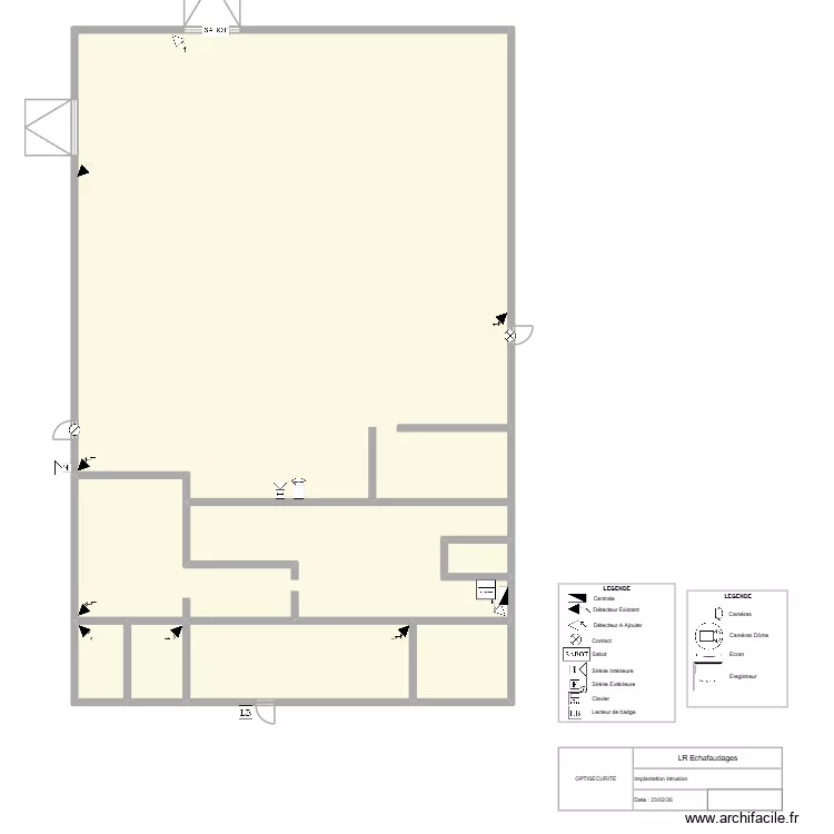LR ECHAFFAUDAGES_20/02/26_PP_87_AL_VI. Plan de 7 et 511 m² LR ECHAFFAUDAGES_20/02/26_PP_87_AL_VI. Plan de 7 et 511 m²