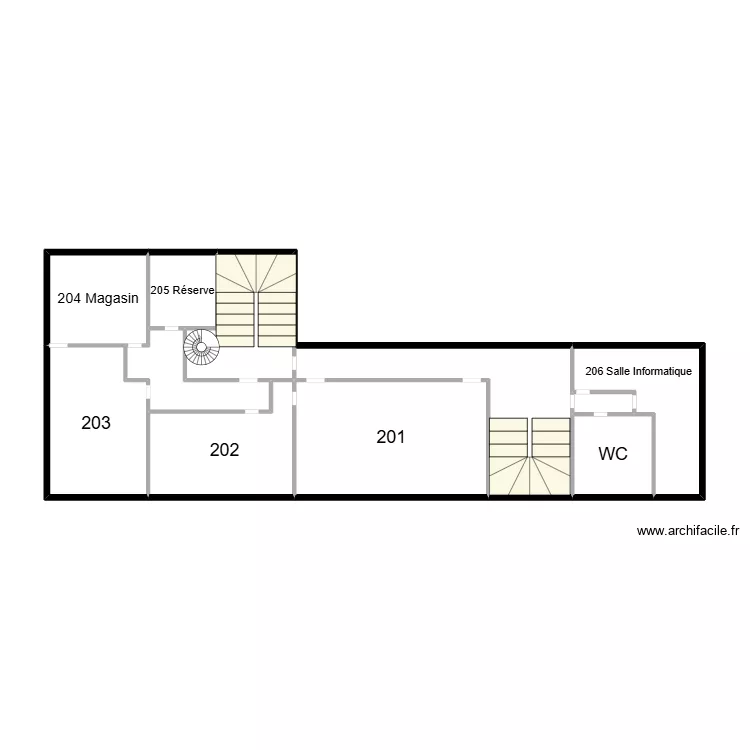 ETAGE 2. Plan de ETAGE 2. Plan de