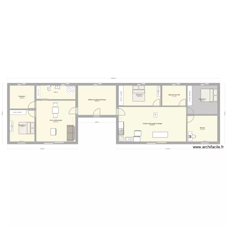 Pjt_Bisch. Plan de 10 et 145 m² Pjt_Bisch. Plan de 10 et 145 m²