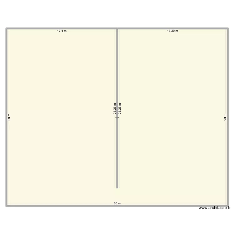 Mooorea. Plan de 1 Pièce et 975 m²