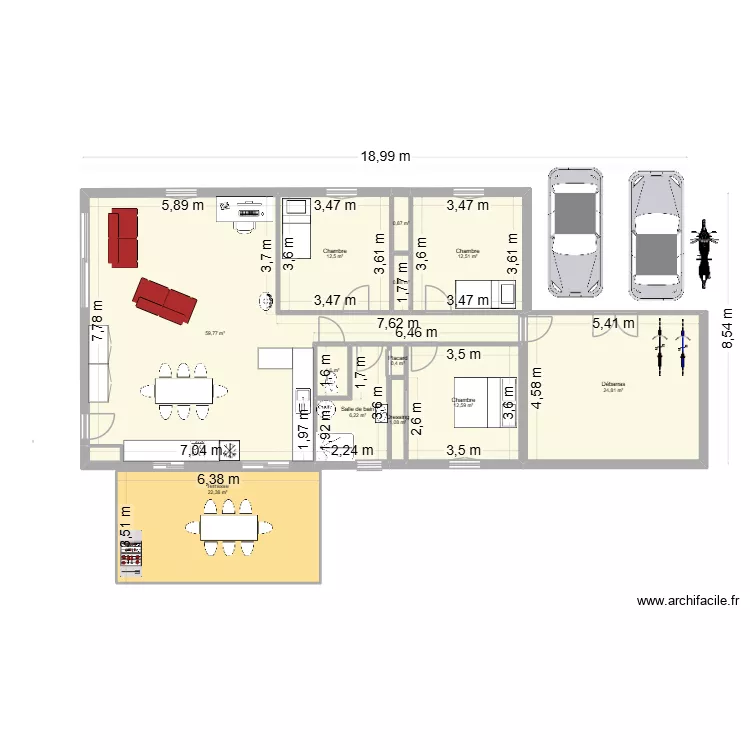 plain pied 3 chambres garage. Plan de 12 et 156 m² plain pied 3 chambres garage. Plan de 12 et 156 m²