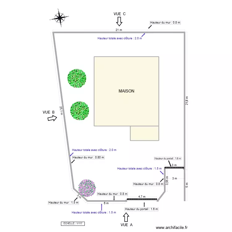 PLAN FINAL. Plan de 2 Pièces et 123 m²