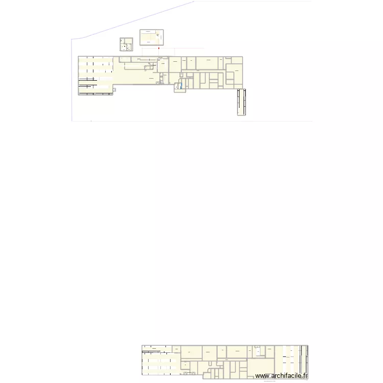 PROJET 2027 V14. Plan de 86  et 6540 m²