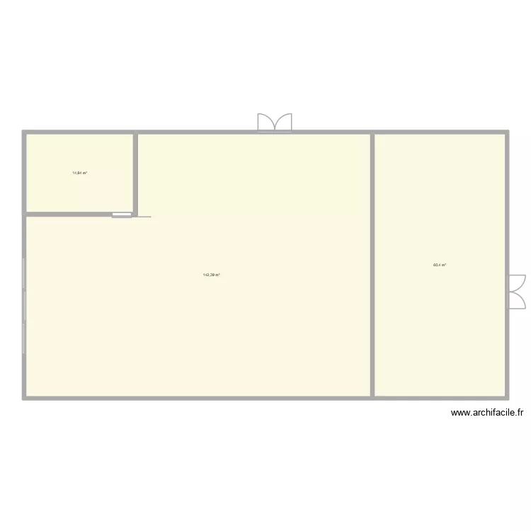 La Sentinelle. Plan de 3 et 218 m² La Sentinelle. Plan de 3 et 218 m²