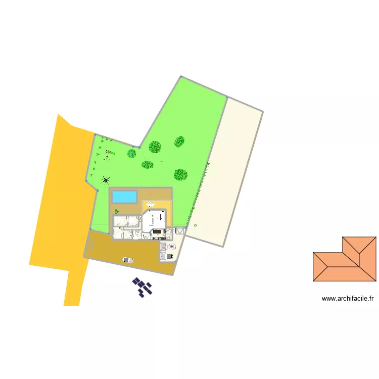 maison saint didier 07200 007. Plan de 18  et 2372 m²