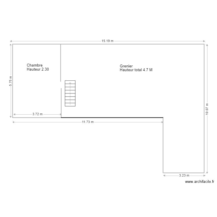 Marguerite GRENIER. Plan de 0 pièce et 0 m2