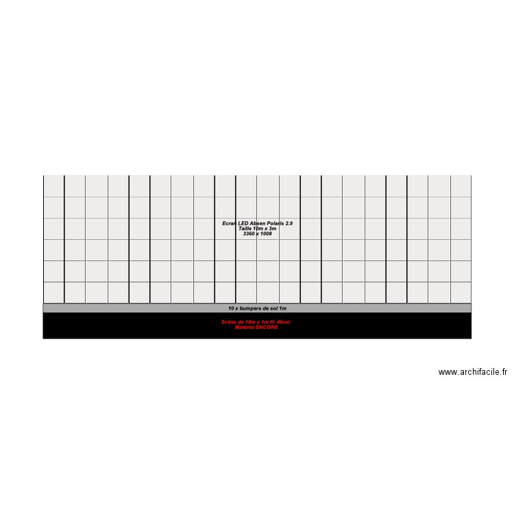 led encore. Plan de 0 pièce et 0 m2