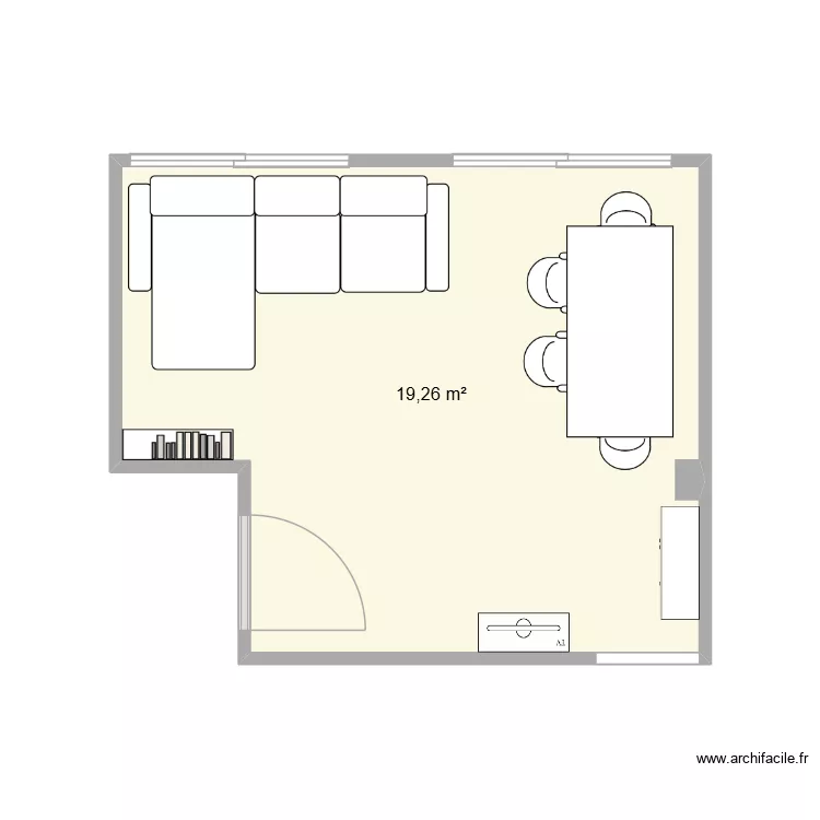 santa pola. Plan de 1 et 19 m² santa pola. Plan de 1 et 19 m²