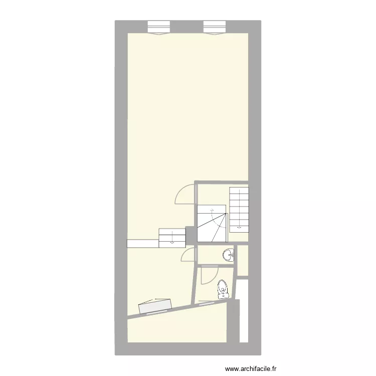 LLUCIA 33 R+3. Plan de 7  et 49 m²