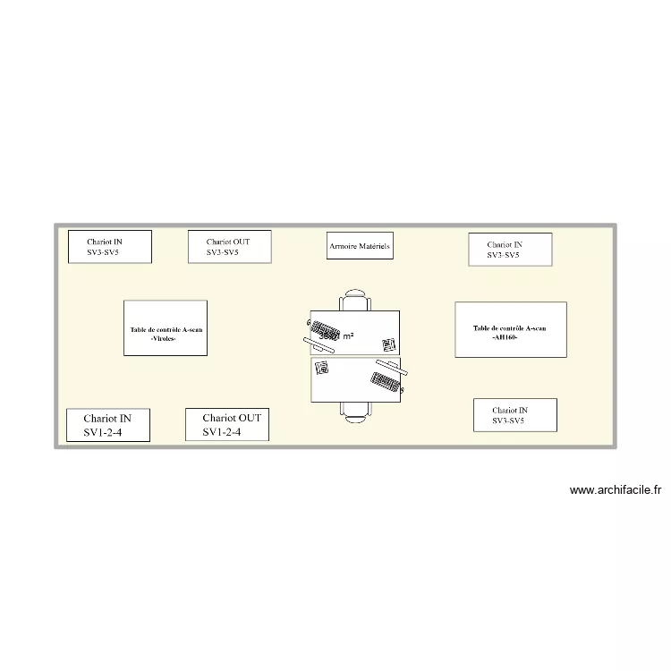 Nouveau Layout A-scan 2 Viroles + A-scan AH. Plan de 1 et 39 m² Nouveau Layout A-scan 2 Viroles + A-scan AH. Plan de 1 et 39 m²