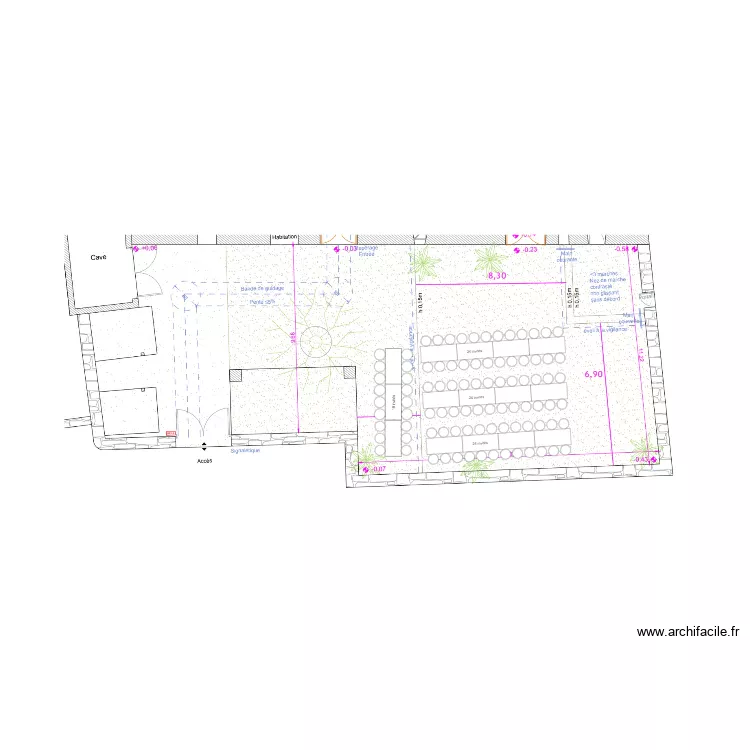 Marie & Valentin. Plan de 