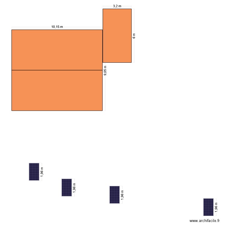 Maison panneayx. Plan de 0 pièce et 0 m2